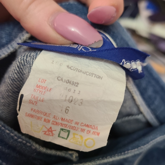 Size 14 Vintage Denim midi skirt - Picture 5 of 9